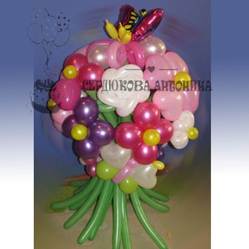 Цветы и букеты из воздушных шаров: Цветы и букеты из воздушных шаров