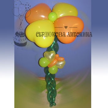 Цветы и букеты из воздушных шаров: Цветы и букеты из воздушных шаров