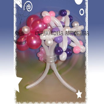 Цветы и букеты из воздушных шаров: Цветы и букеты из воздушных шаров