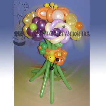 Цветы и букеты из воздушных шаров: Цветы и букеты из воздушных шаров
