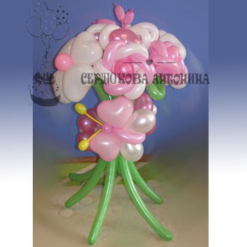 Цветы и букеты из воздушных шаров: Цветы и букеты из воздушных шаров