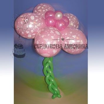 Цветы и букеты из воздушных шаров: Цветы и букеты из воздушных шаров