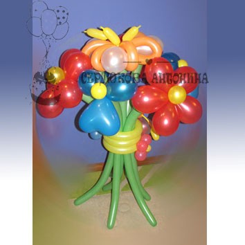 Цветы и букеты из воздушных шаров: Цветы и букеты из воздушных шаров